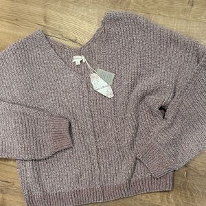 Hem & Thread chenille sweater